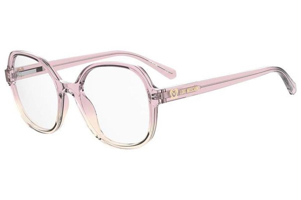 Glasses Love Moschino MOL616 35J Rund Rosa