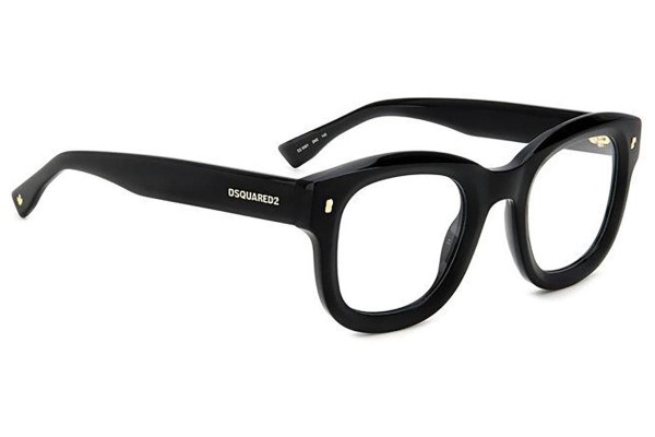 Glasses Dsquared2 D20091 2M2 Rund Schwarz