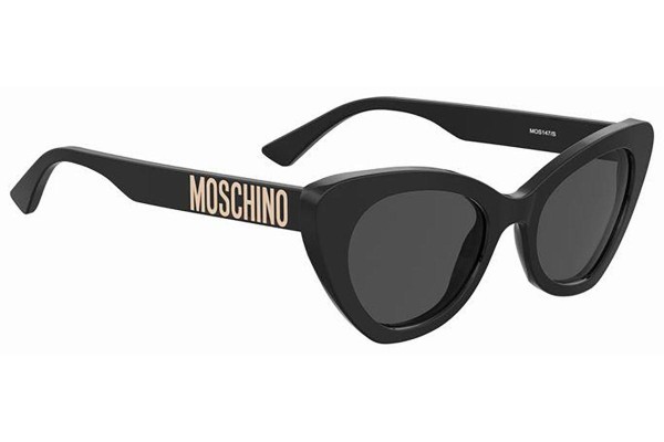 Sonnenbrille Moschino MOS147/S 807/IR Cat Eye Schwarz