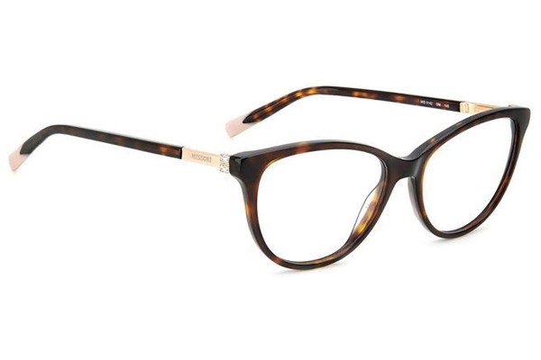 Glasses Missoni MIS0142 086 Rund Havanna