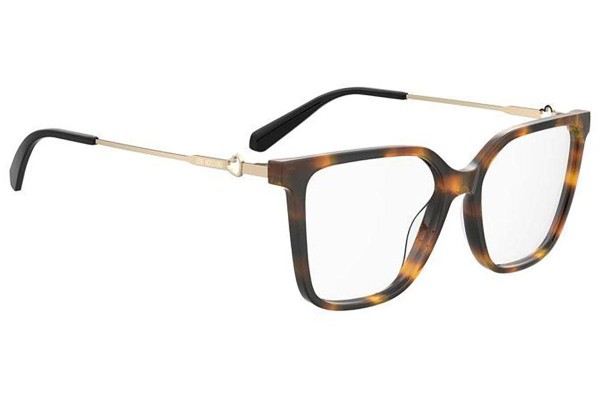 Glasses Love Moschino MOL612 05L Quadratisch Havanna