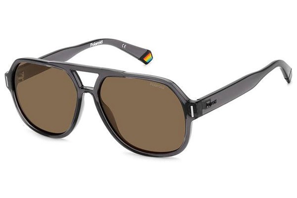 Sonnenbrille Polaroid PLD6193/S KB7/SP Polarized Pilot Grau