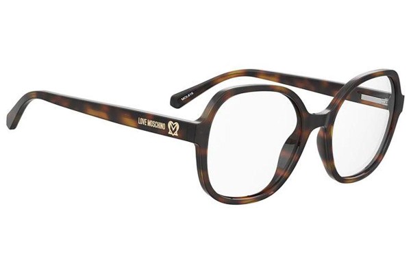 Glasses Love Moschino MOL616 05L Rund Havanna