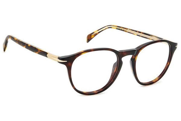 Glasses David Beckham DB1126 2IK Rund Havanna