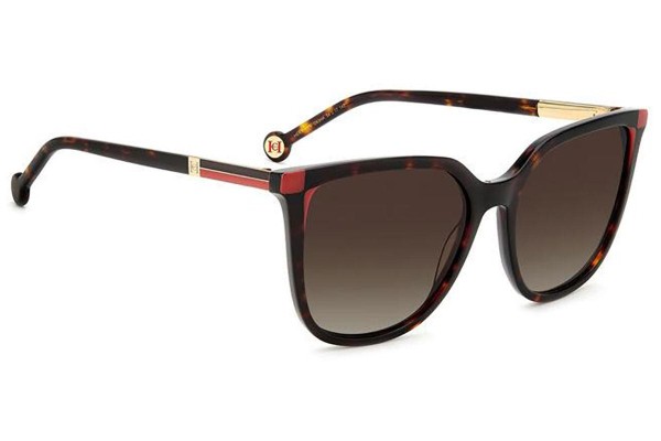 Sunglasses Carolina Herrera HER0140/S O63/HA Quadratisch Havanna