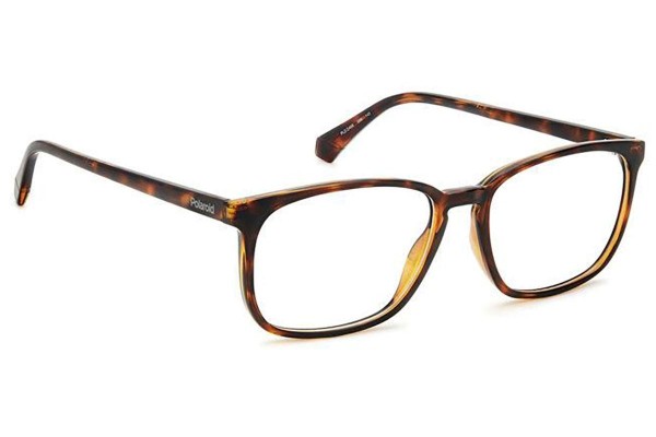 Glasses Polaroid PLDD488 086 Quadratisch Havanna