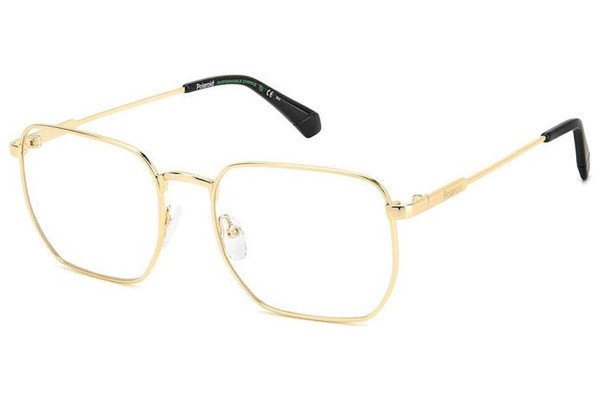 Glasses Polaroid PLDD485 J5G Quadratisch Gold