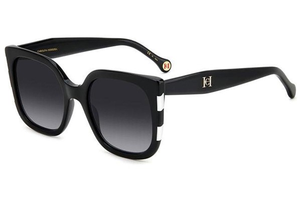 Sunglasses Carolina Herrera HER0128/S 80S/9O Quadratisch Schwarz