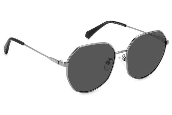 Sunglasses Polaroid PLD4140/G/S/X KB7/M9 Polarized Quadratisch Silber