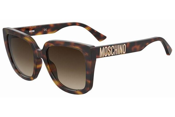 Sunglasses Moschino MOS146/S 05L/HA Quadratisch Havanna