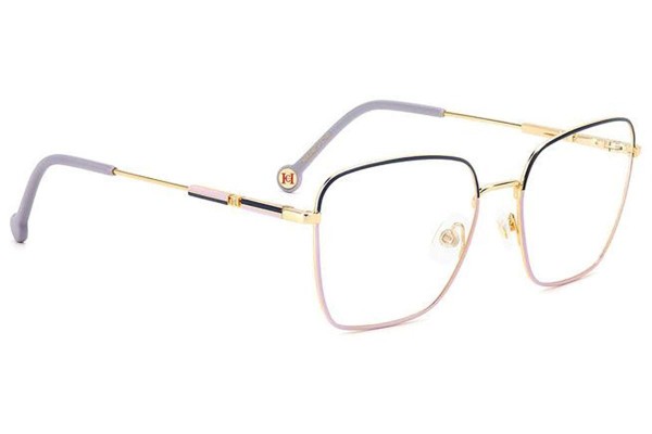 Glasses Carolina Herrera HER0162 LKS Quadratisch Gold