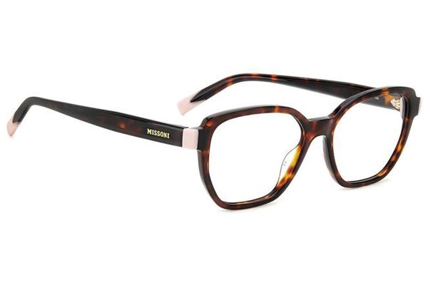 Brillen Missoni MIS0134 086 Quadratisch Havanna