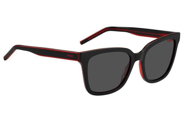 Sunglasses HUGO HG1248/S OIT/IR Quadratisch Schwarz