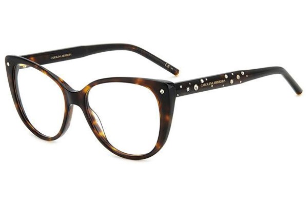 Brillen Carolina Herrera HER0150 086 Cat Eye Havanna