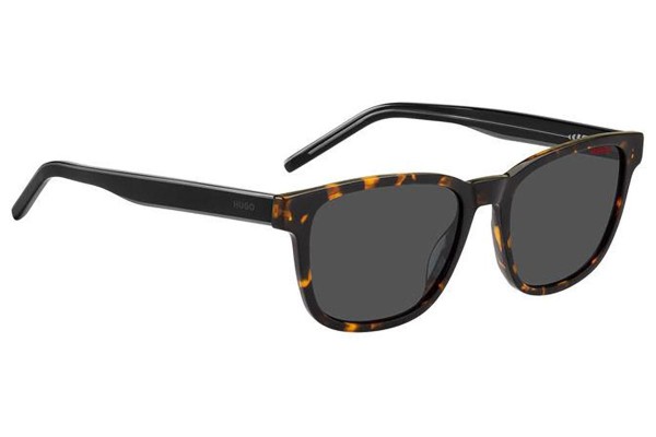 Sunglasses HUGO HG1243/S O63/IR Quadratisch Havanna