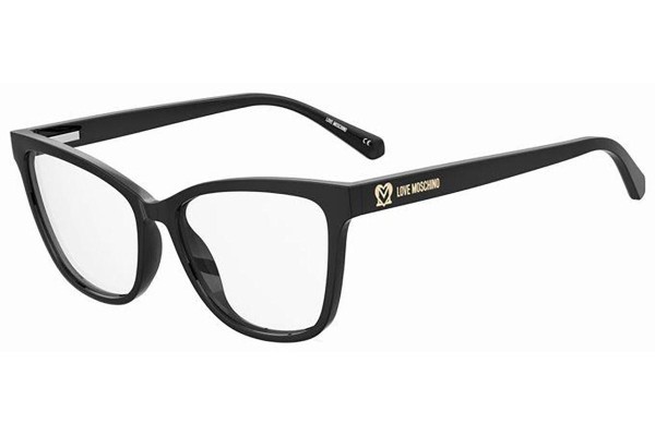 Glasses Love Moschino MOL615 807 Cat Eye Schwarz