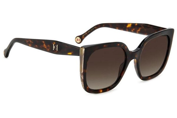 Sunglasses Carolina Herrera HER0128/S C9K/HA Quadratisch Havanna