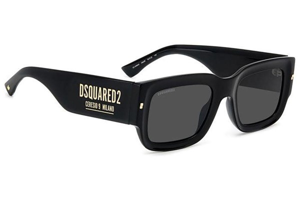 Sonnenbrille Dsquared2 D20089/S 2M2/IR Rechteck Schwarz