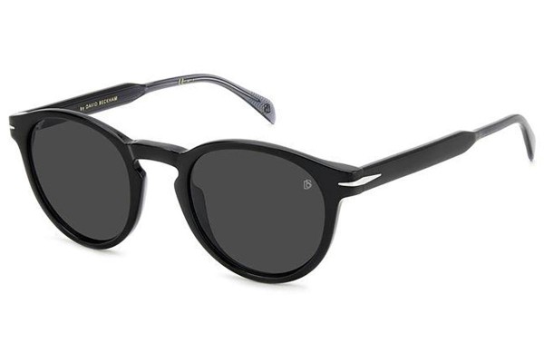 Sunglasses David Beckham DB1111/S 08A/IR Rund Schwarz