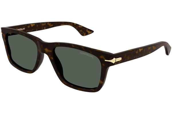 Sunglasses Mont Blanc MB0263S 002 Quadratisch Havanna