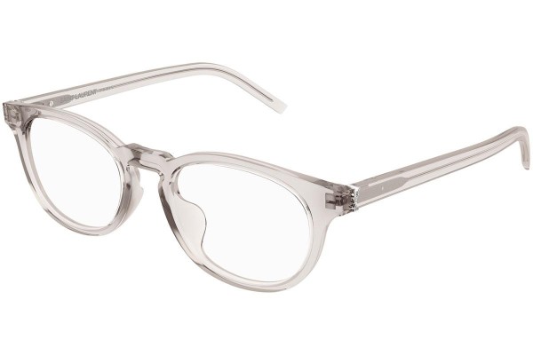 Glasses Saint Laurent SLM123/F 004 Rund Grau