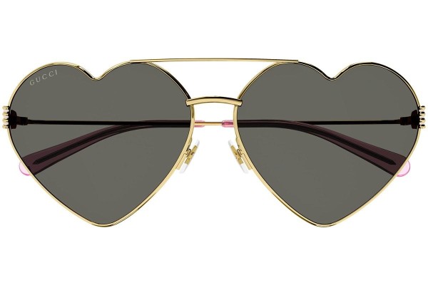 Sonnenbrille Gucci GG1283S 001 Besondere Gold