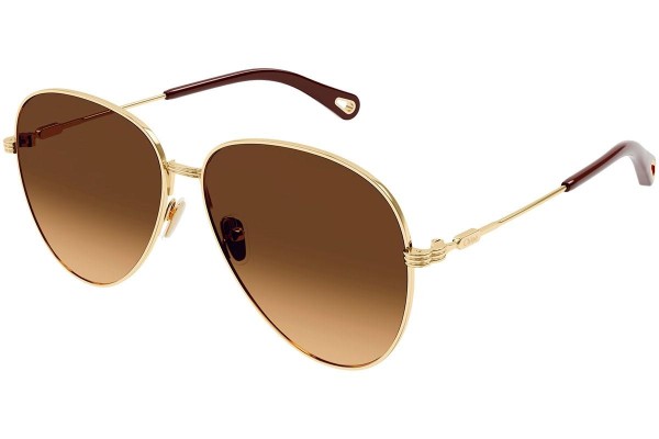 Sunglasses Chloe CH0177S 003 Pilot Gold