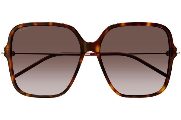 Sonnenbrille Gucci GG1267S 002 Groß Havanna