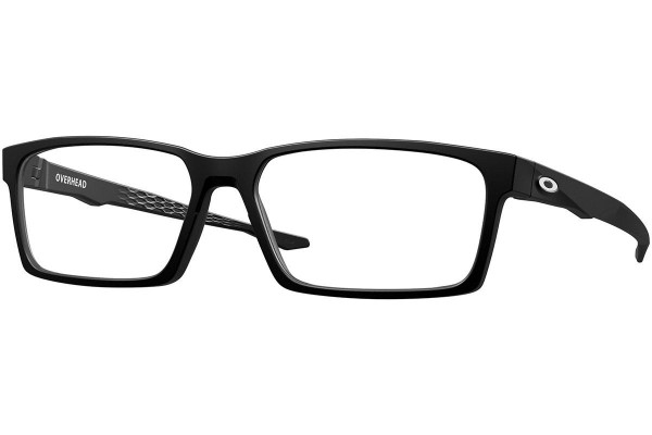 Glasses Oakley Overhead OX8060-01 Rechteck Schwarz