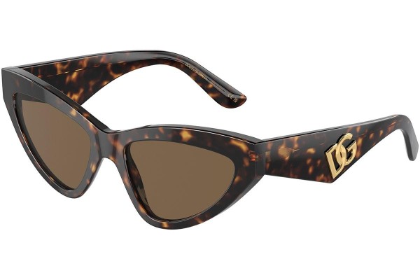 Sonnenbrille Dolce & Gabbana DG4439 502/73 Cat Eye Havanna