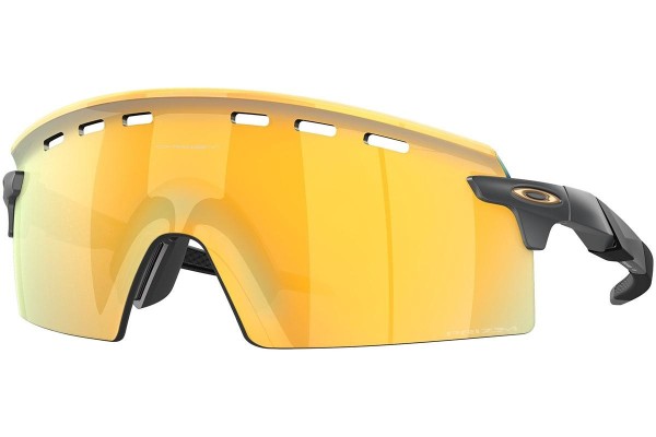 Sonnenbrille Oakley Encoder Strike Vented OO9235-06 Monoscheibe | Shield Schwarz