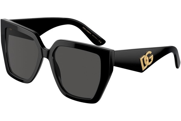 Sunglasses Dolce & Gabbana DG4438 501/87 Quadratisch Schwarz