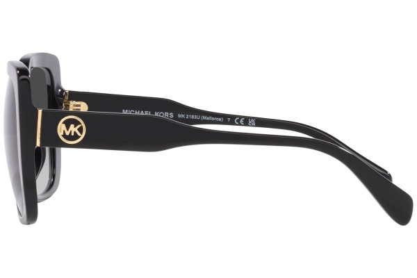 Sonnenbrille Michael Kors Mallorca MK2183U 30058G Quadratisch Schwarz