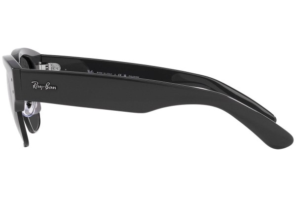 Sonnenbrille Ray-Ban Mega Clubmaster RB0316S 136748 Polarized Browline Schwarz