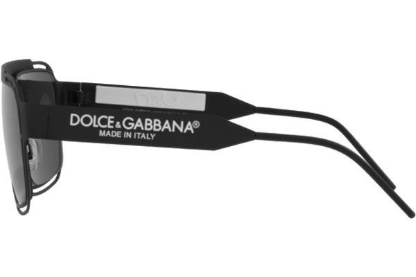 Sunglasses Dolce & Gabbana DG2270 327687 Quadratisch Schwarz