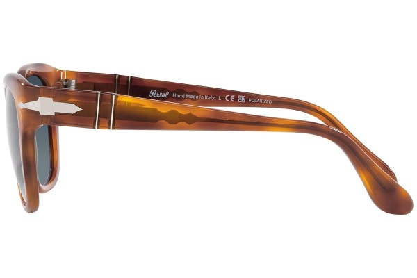 Sonnenbrille Persol PO3313S 96/S3 Polarized Quadratisch Havanna