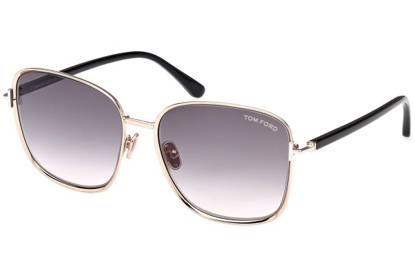 Sonnenbrille Tom Ford FT1029 28B Quadratisch Gold