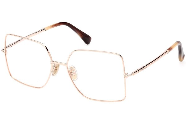 Brillen Max Mara MM5098-H 033 Quadratisch Gold