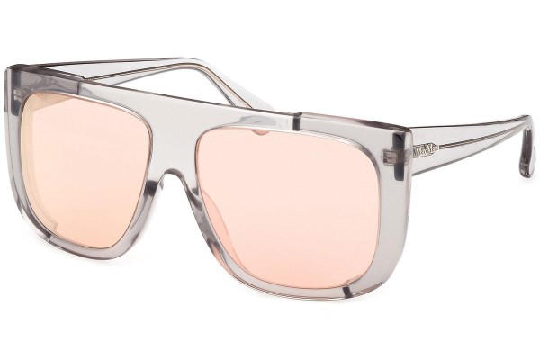 Sonnenbrille Max Mara MM0073 03L Flat Top Kristall