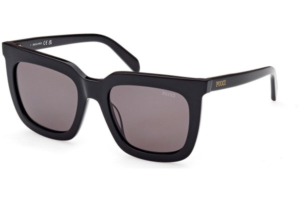 Sonnenbrille Emilio Pucci EP0201 01A Quadratisch Schwarz