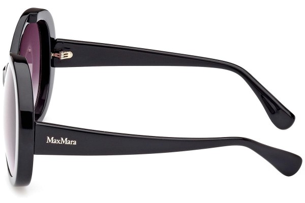 Sunglasses Max Mara MM0074 01B Groß Schwarz