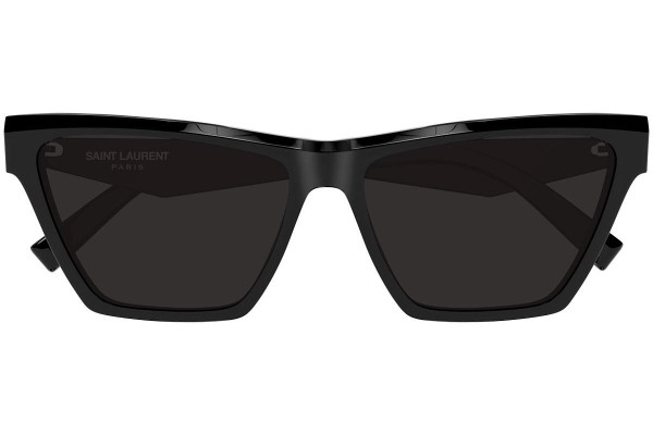 Sonnenbrille Saint Laurent SLM103 002 Quadratisch Schwarz