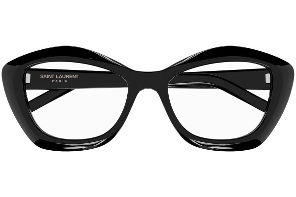 Glasses Saint Laurent SL68OPT 001 Cat Eye Schwarz