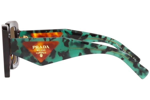 Sunglasses Prada PR23YS 2AU06B Quadratisch Havanna