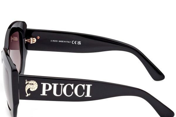 Sunglasses Emilio Pucci EP0211 01B Besondere Schwarz