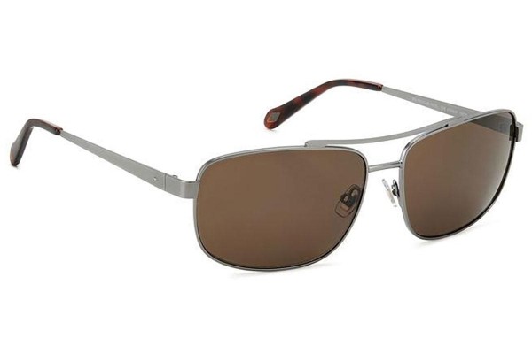 Sonnenbrille Fossil FOS2130/G/S R80/70 Rechteck Silber