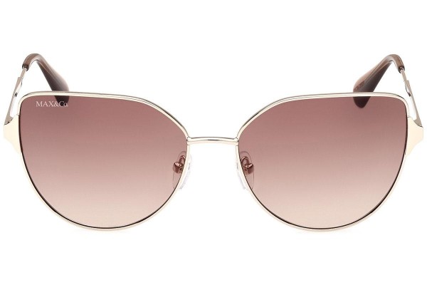 Sunglasses Max&Co. MO0082 32F Cat Eye Gold