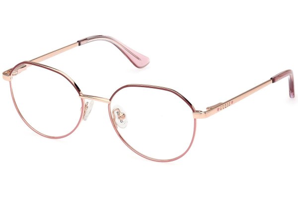 Glasses Guess GU9232 074 Rund Rosa