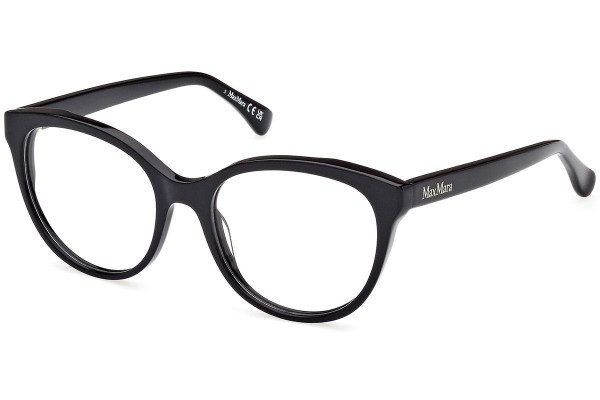 Brillen Max Mara MM5102 001 Rund Schwarz