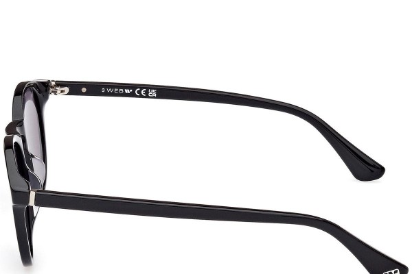 Sonnenbrille Web WE0328 01C Rund Schwarz